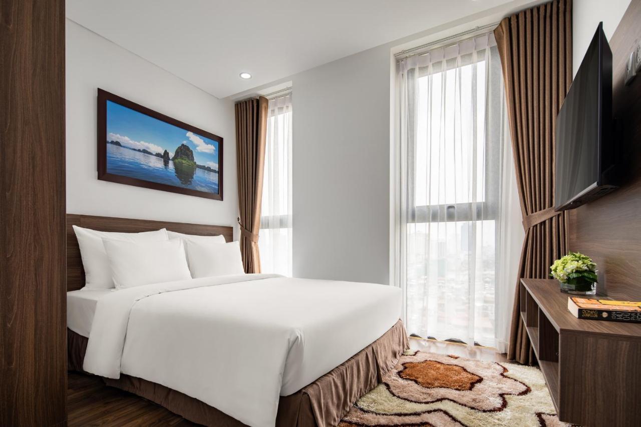 Apartamento Nesta Grand Hao Nam Hanói Exterior foto