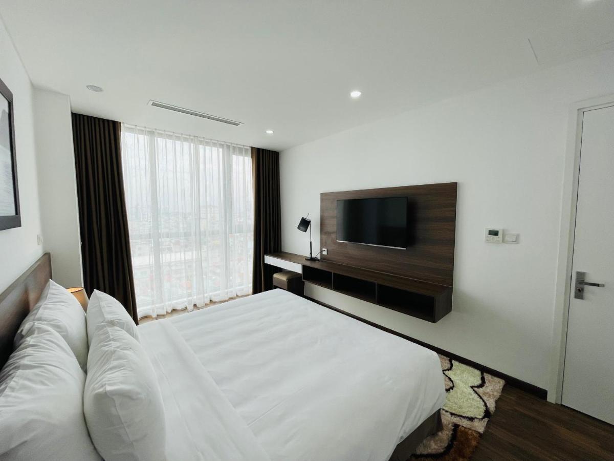 Apartamento Nesta Grand Hao Nam Hanói Exterior foto