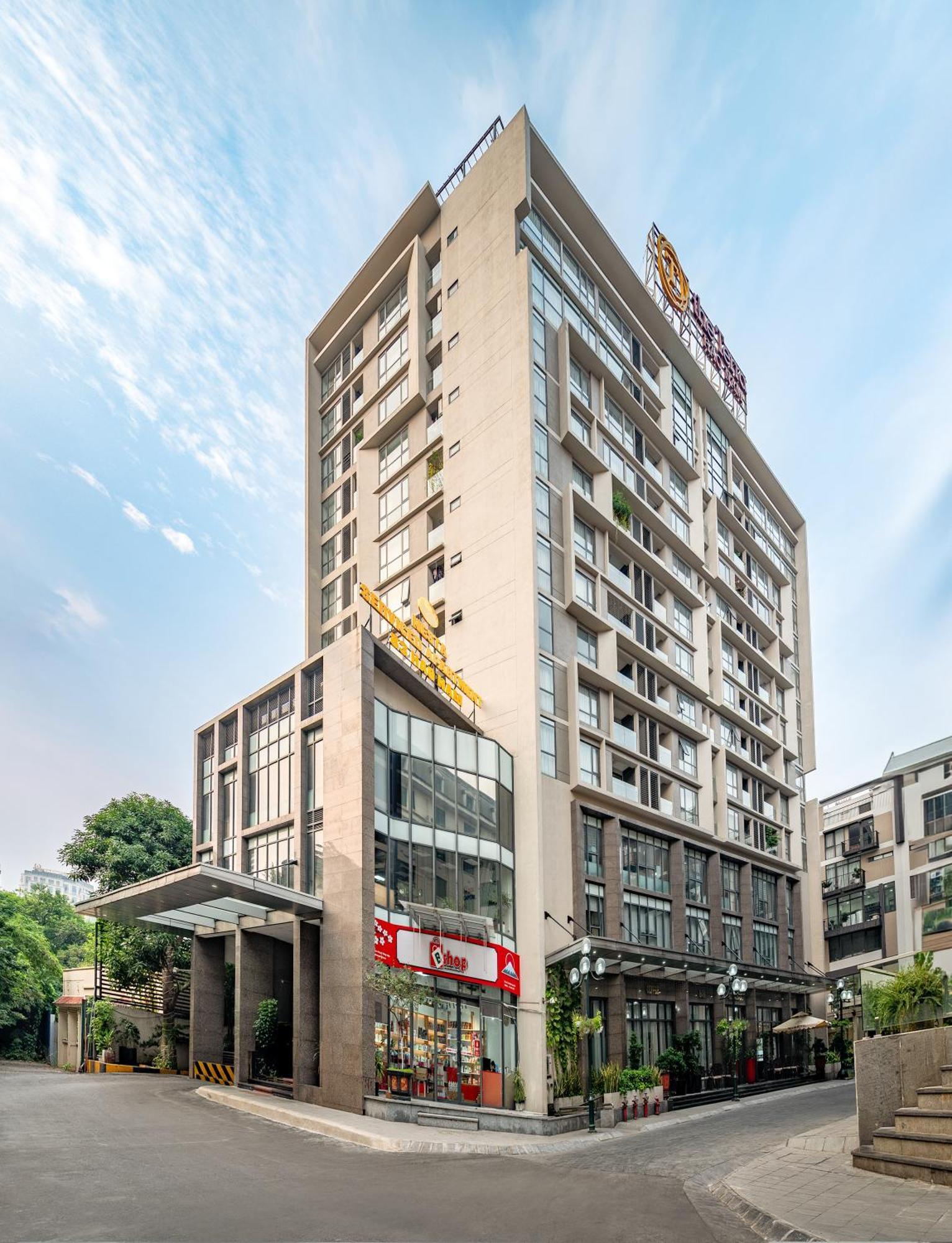 Apartamento Nesta Grand Hao Nam Hanói Exterior foto